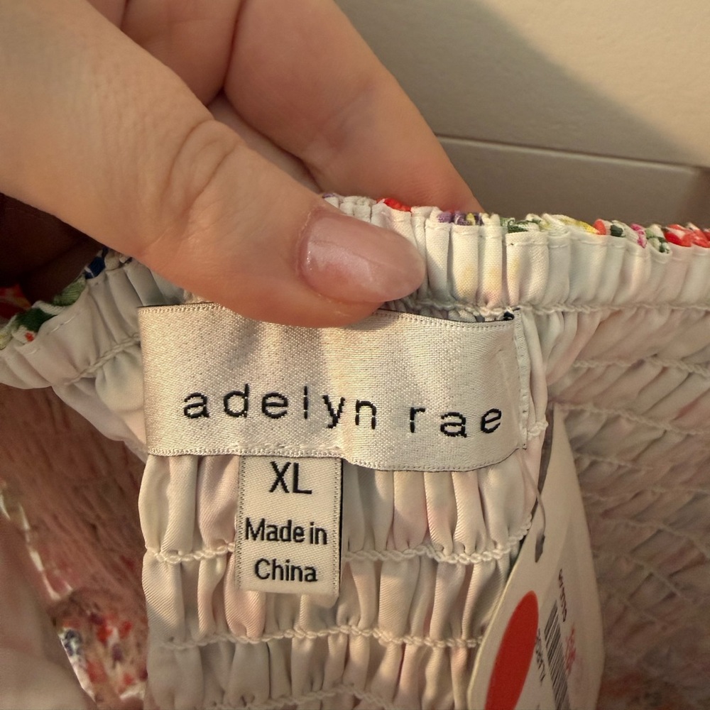Adelyn Rae Multicolor Smocked Dress - Picture 3 of 5